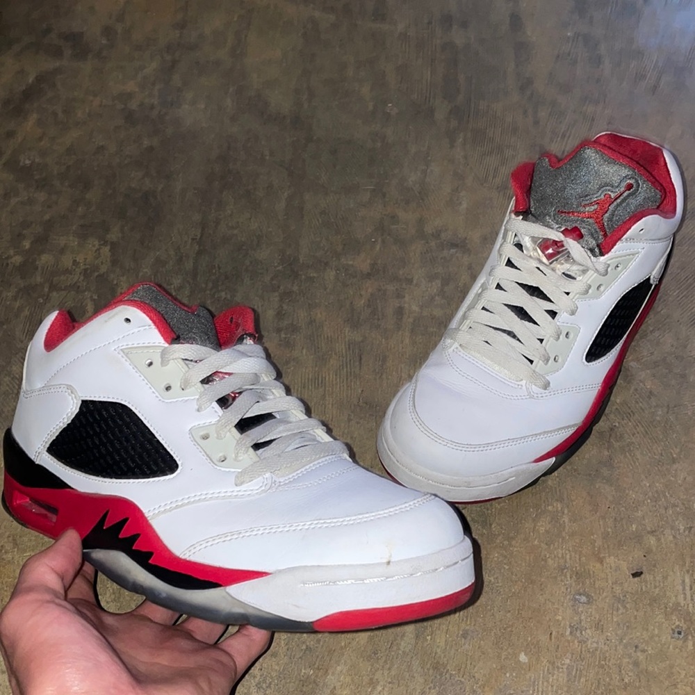 Jordan 5 Fire Red Low(sz9.6)
